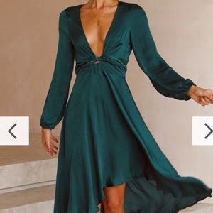 Billy J Boutique Emerald Dress